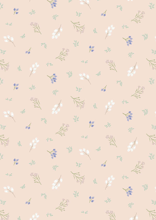 Scattered Sprig - Pale Peach