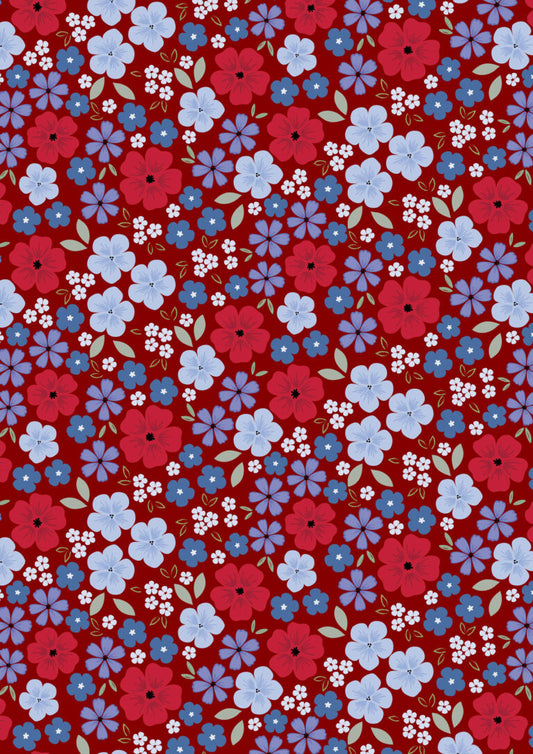 Forever Blooms - Floral Palette - Claret