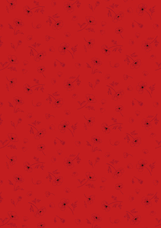 Forever Blooms - Ephemeral Beauty - Scarlet