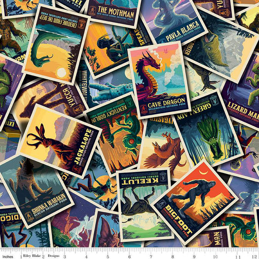 Legends of the National Parks Postcard Toss Multi