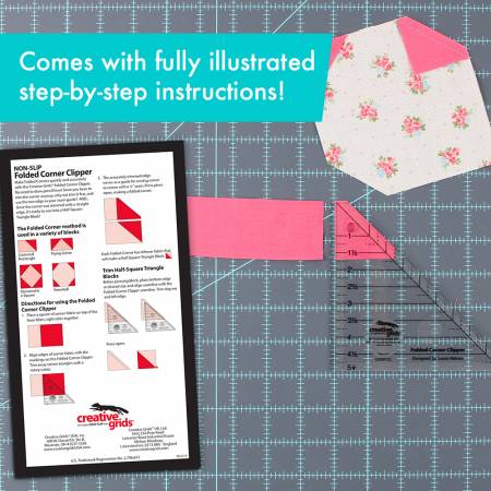 Creative Grids Round Up Tool and Quilting Ruler –
