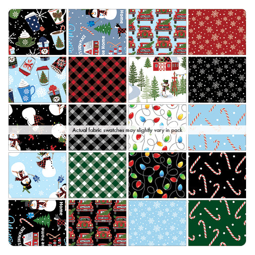 Country Christmas 10 x 10 Pack