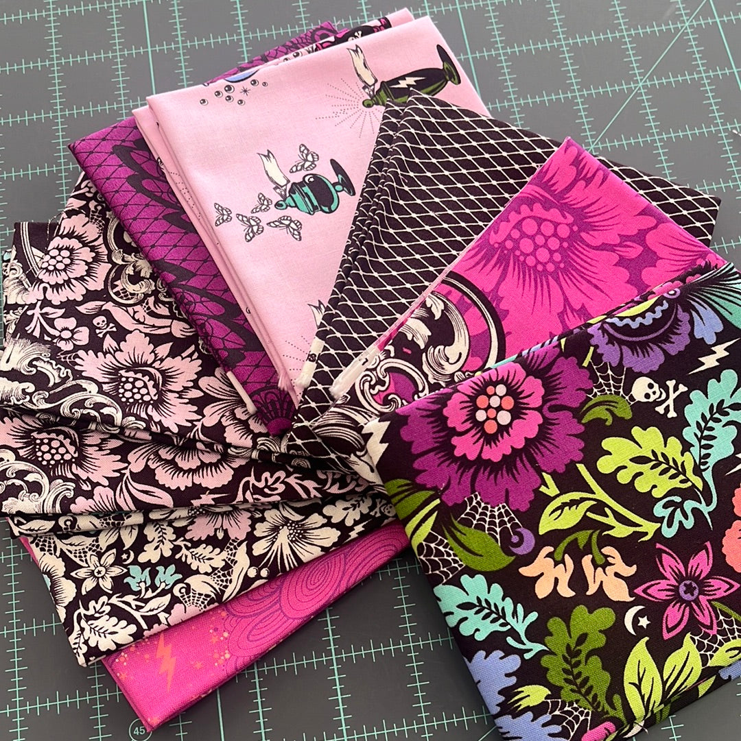 Nightshade (Déjà Vu) Fat Quarter Bundle All 8 Prints