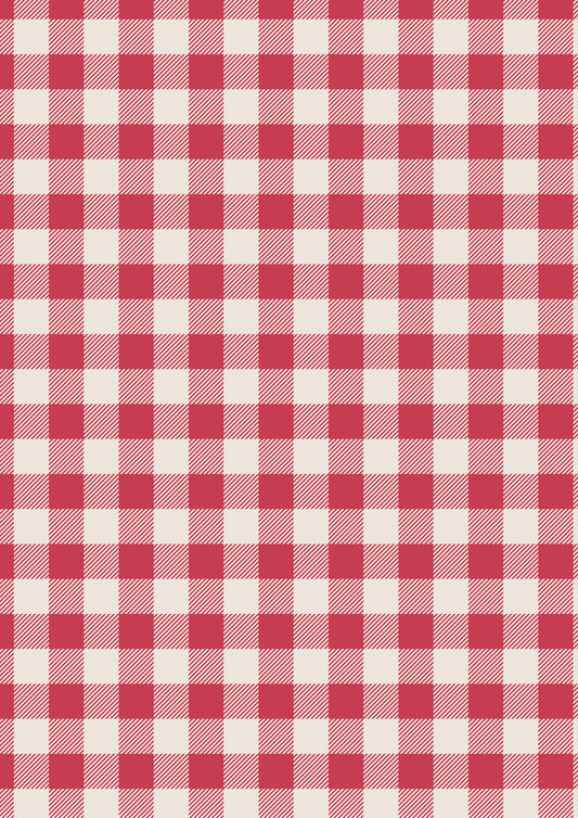 Country Comforts - Cozy Red Buffalo Check Flannel