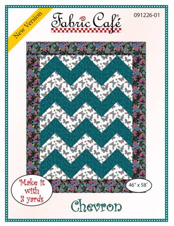 Three Yard Quilt Pattern - Chevron