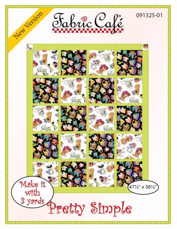 Three Yard Quilt Pattern - Pretty Simple