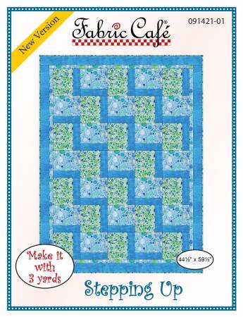 Three Yard Quilt Pattern - Stepping Up