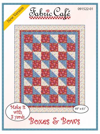 Three Yard Quilt Pattern - Boxes & Bows