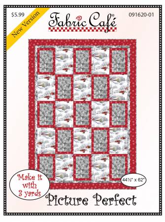 Three Yard Quilt Pattern - Picture Perfect