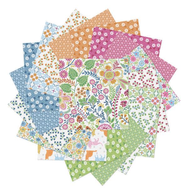 Color it Sunshine 10in Squares, 42pcs/bundle