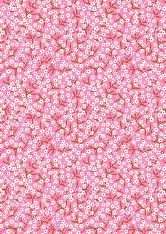 Boho Blooms - Bright Pink Flower Sprigs