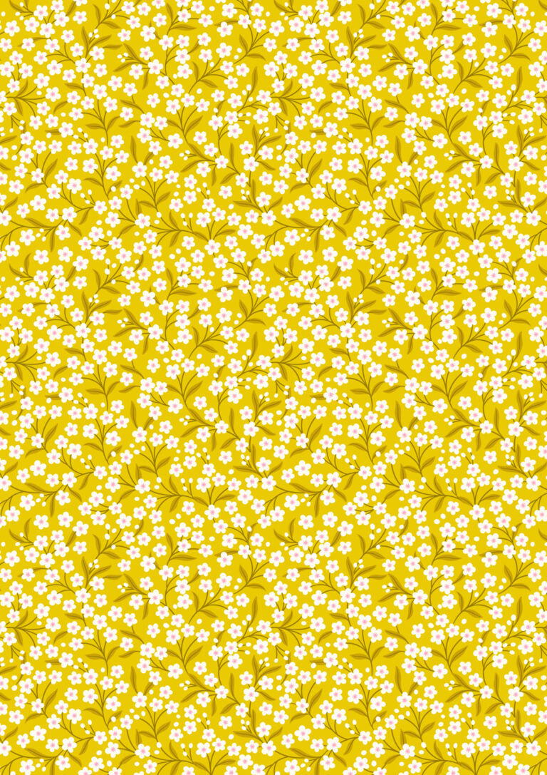 Boho Blooms - Sunshine Yellow Flower Sprigs