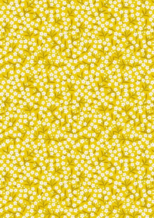 Boho Blooms - Sunshine Yellow Flower Sprigs