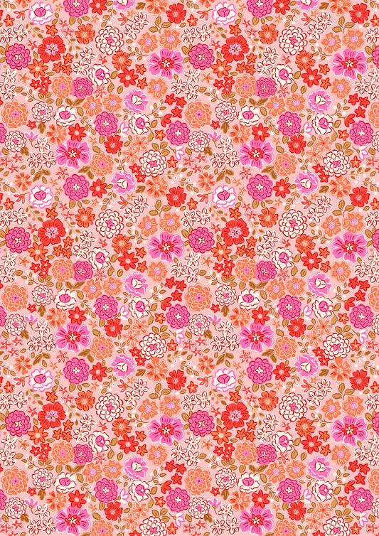 Boho Blooms - Boho Blooms Pinks and Peaches