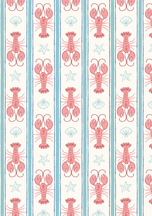 Seas The Day - Lobster Stripe