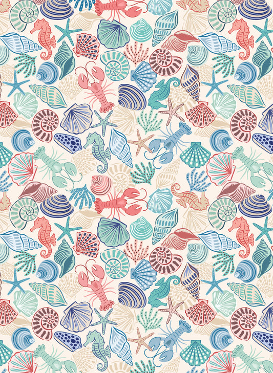Seas The Day - Seahorses and Shells