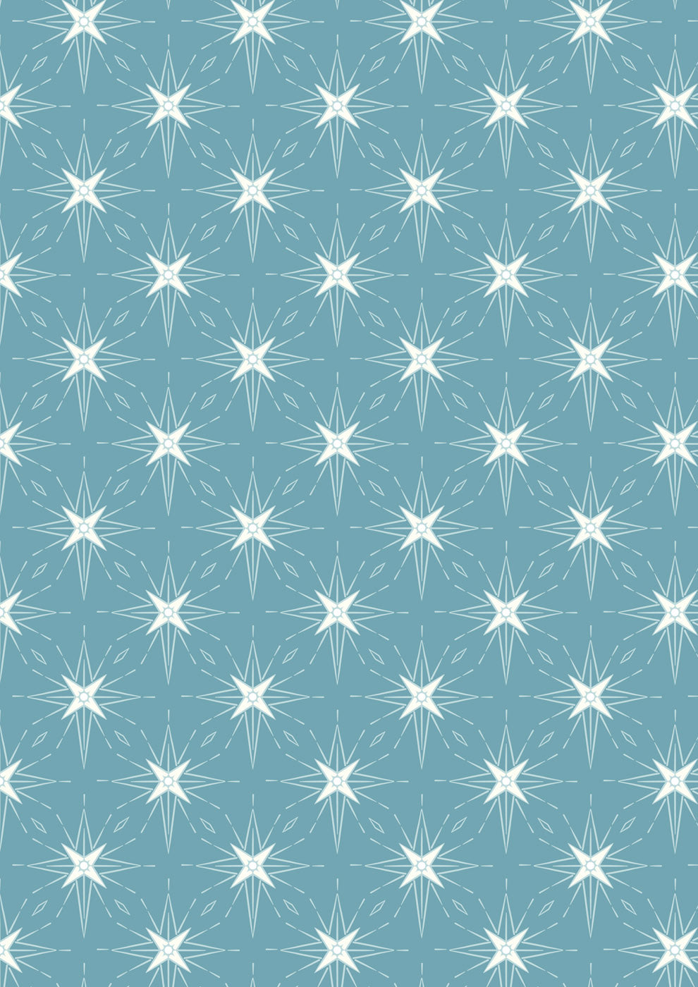 Where The Sky Dances -  North Star On North Blue (With Pearl)
