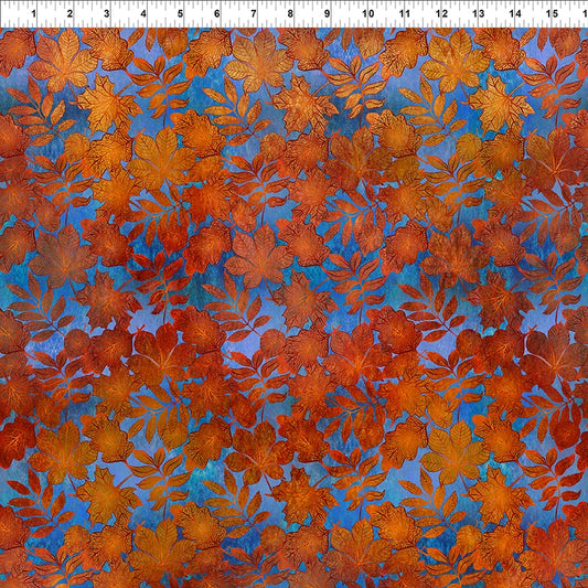 Shop Hop 2026 - Leaves on Blue