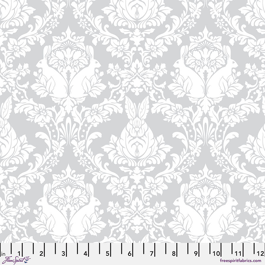 Tula Pink True Colors - Ghost Bunny - Whisper