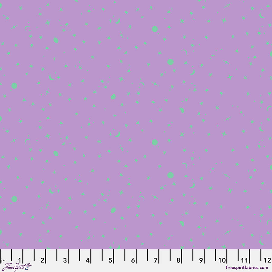 Tula Pink True Colors - Space Sprinkles - Frozen Berry
