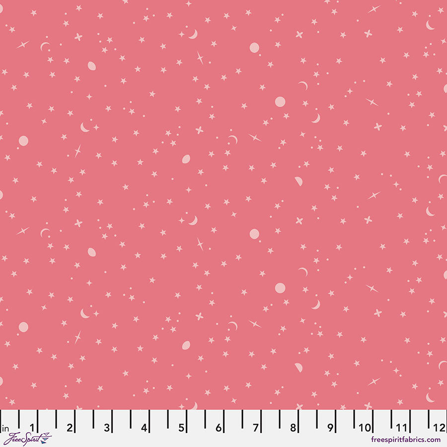 Tula Pink True Colors - Space Sprinkles - Sunburn