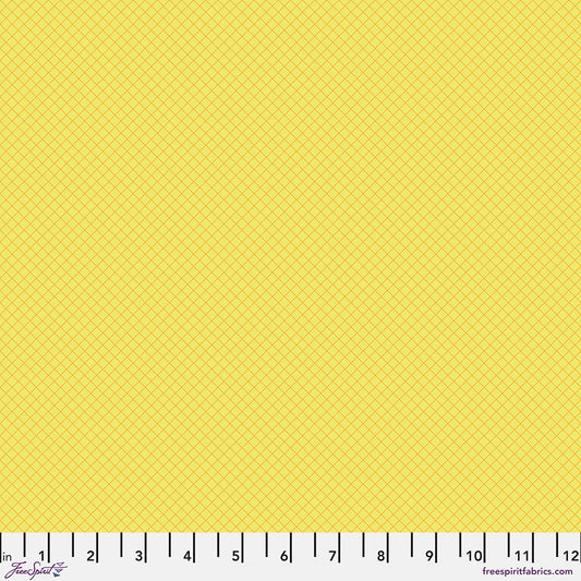 Tula Pink True Colors - On the Grid - Highlighter
