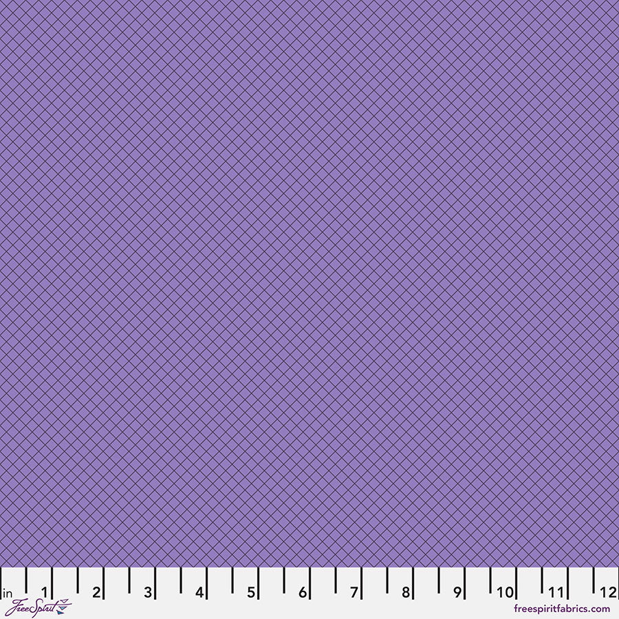 Tula Pink True Colors - On the Grid - Mysterious