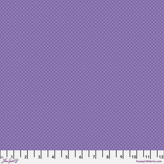 Tula Pink True Colors - On the Grid - Mysterious