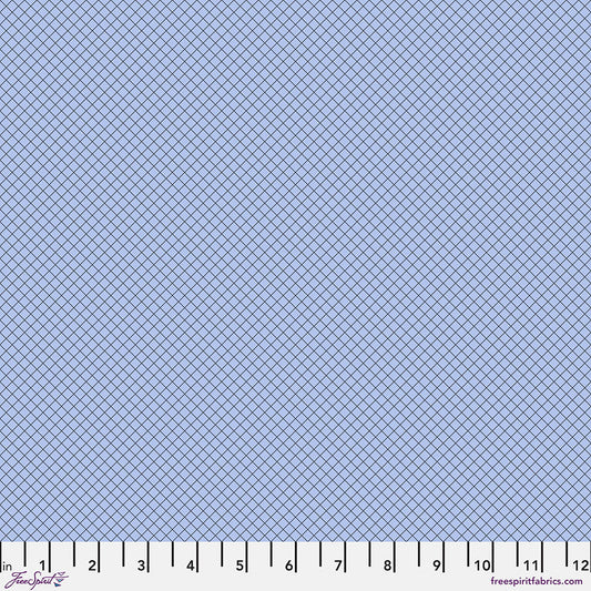 Tula Pink True Colors - On the Grid - Shoreline