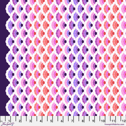 Floral Reef - Aquatic Lace - Ultraviolet