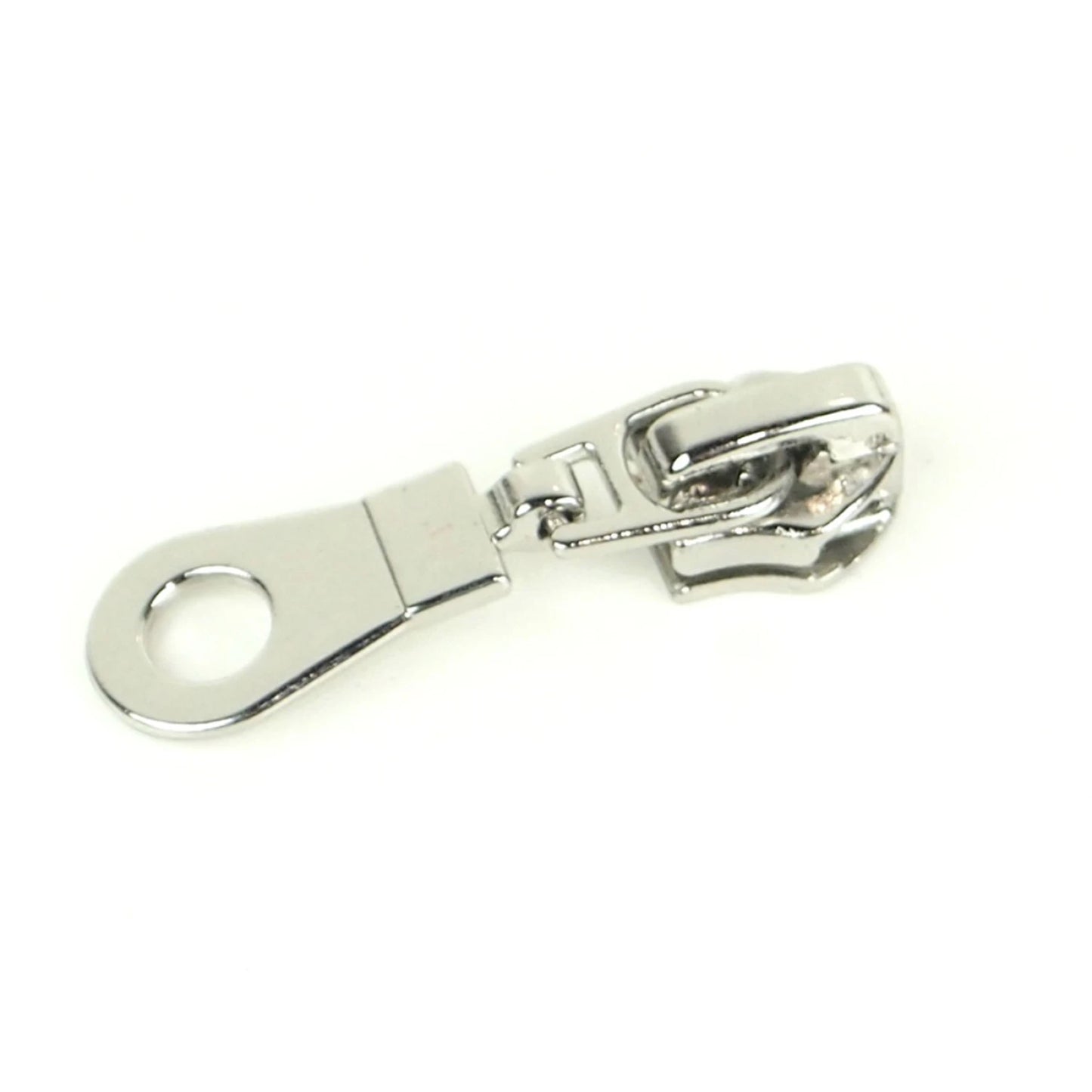 Four Donut Zipper Pulls Nickel