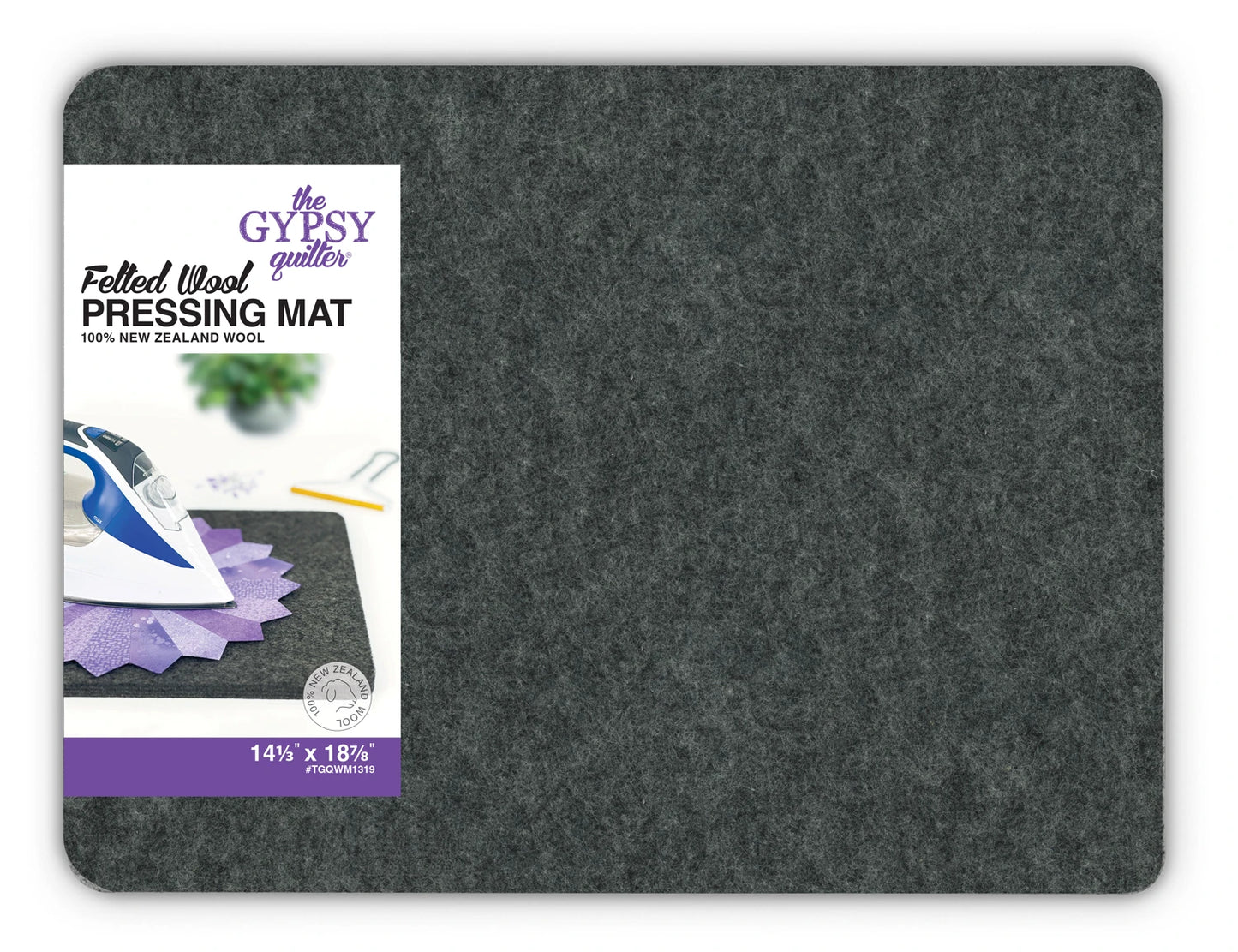 Wool Pressing Mat 14-1/3in Wide x 18-7/8in Long x 1/2in Thick