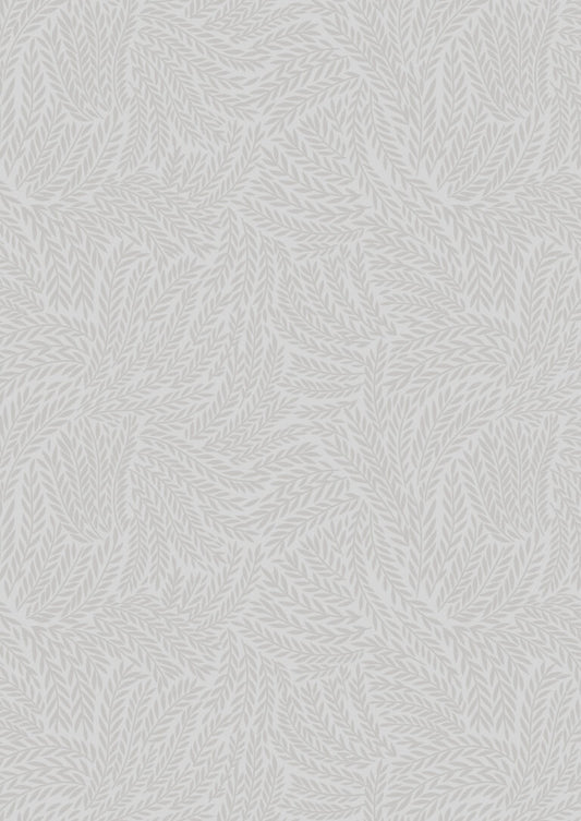 Tiny Tonals - Leaf Texture Grey on Grey