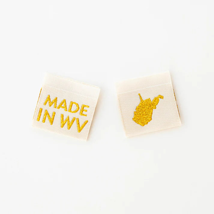 Made in WV Woven Labels