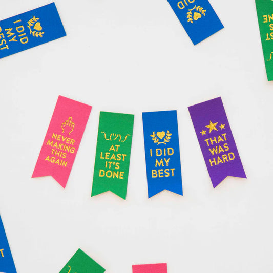 Award Ribbon Multipack Woven Labels