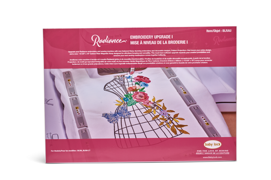 Baby Lock Radiance Embroidery Upgrade 1