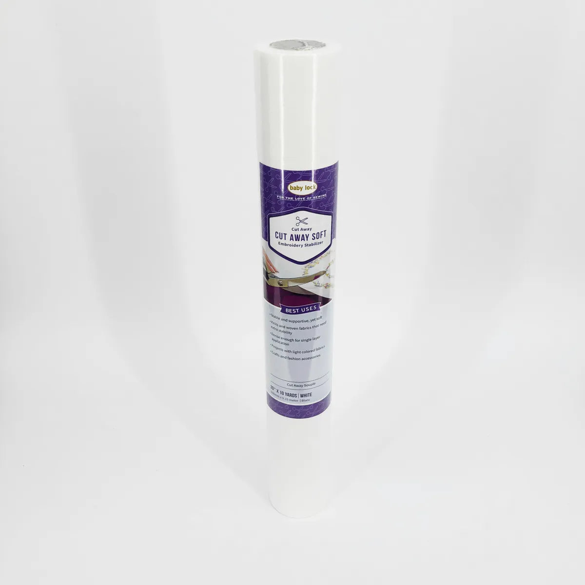 Baby Lock Cut-Away Soft 2.0 oz. 20in x 10 Yd. Stabilizer