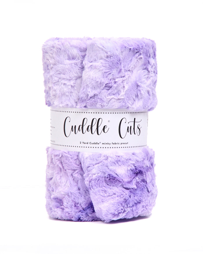2 Yard Luxe Cuddle® Cut Galaxy Bellflower