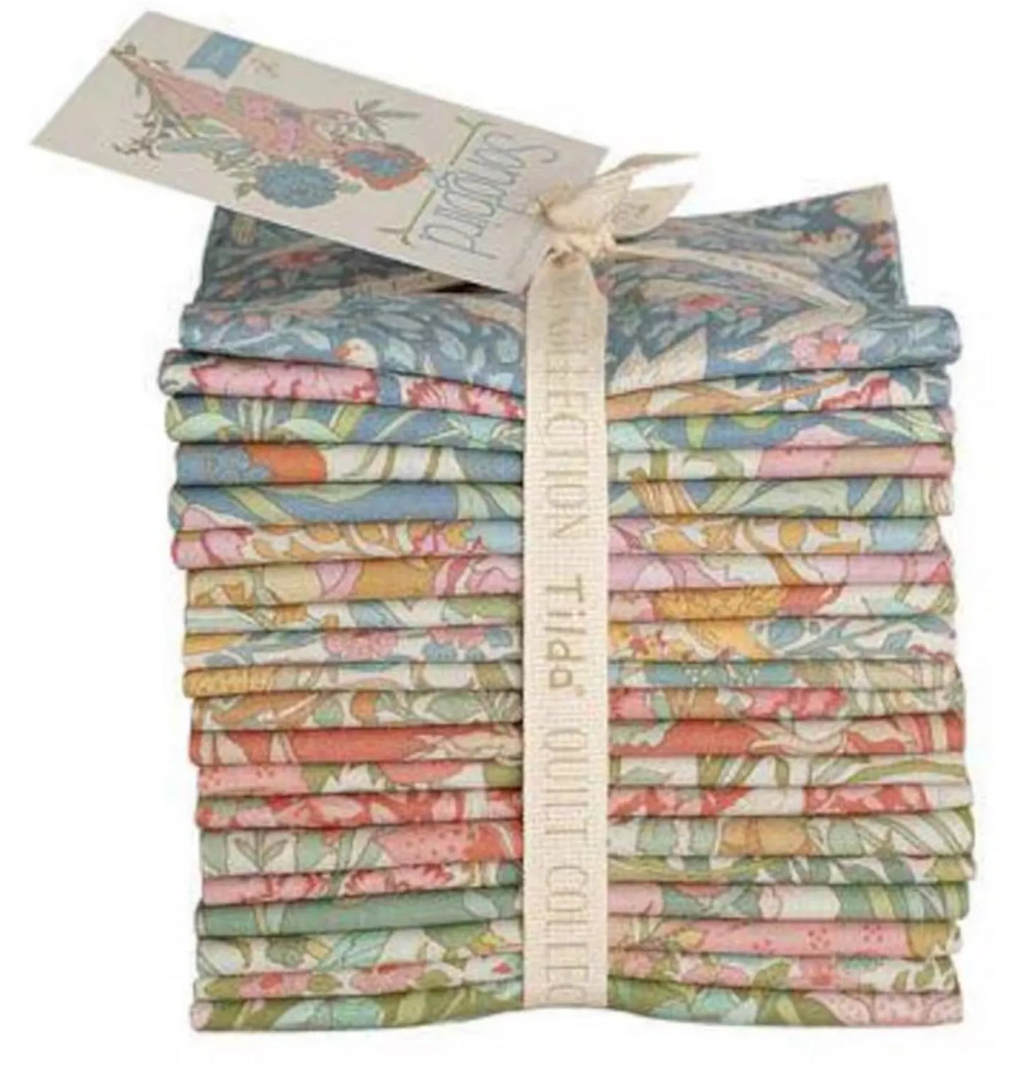 Tilda Songbird Fat Eighth Bundle 10 x 19 in 20 Fabrics