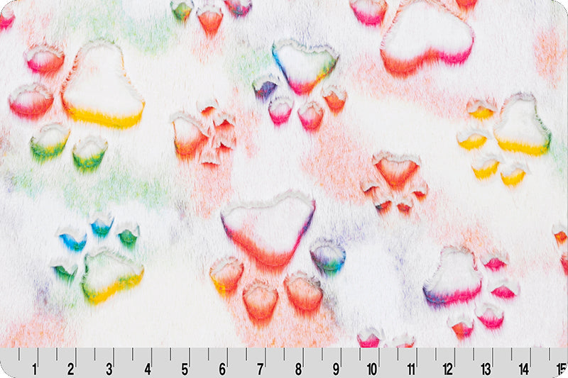 Luxe Cuddle® Prism Paws - Vibrant