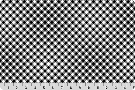 Barely Basics Gingham Quilting Cuddle® Black