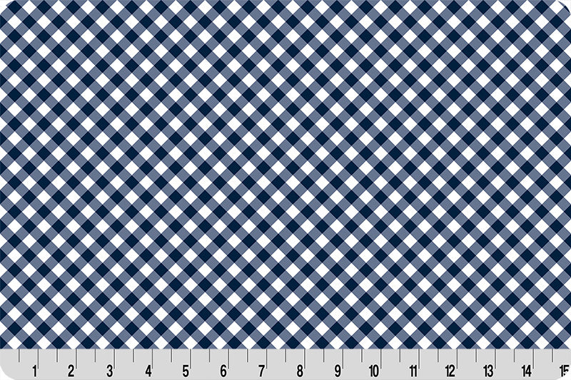 Barely Basics Gingham Quilting Cuddle® Navy