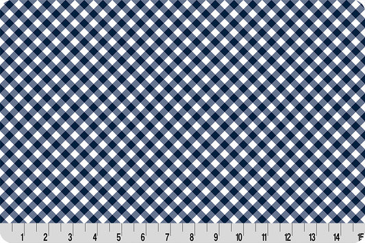Barely Basics Gingham Quilting Cuddle® Navy