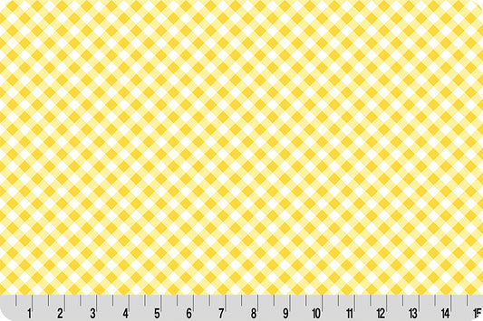 Barely Basics Gingham Quilting Cuddle® Sunshine
