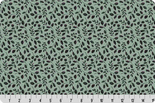 Garden Leaves Quilting Cuddle® Green