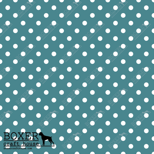 Dots 3/16" - Teal