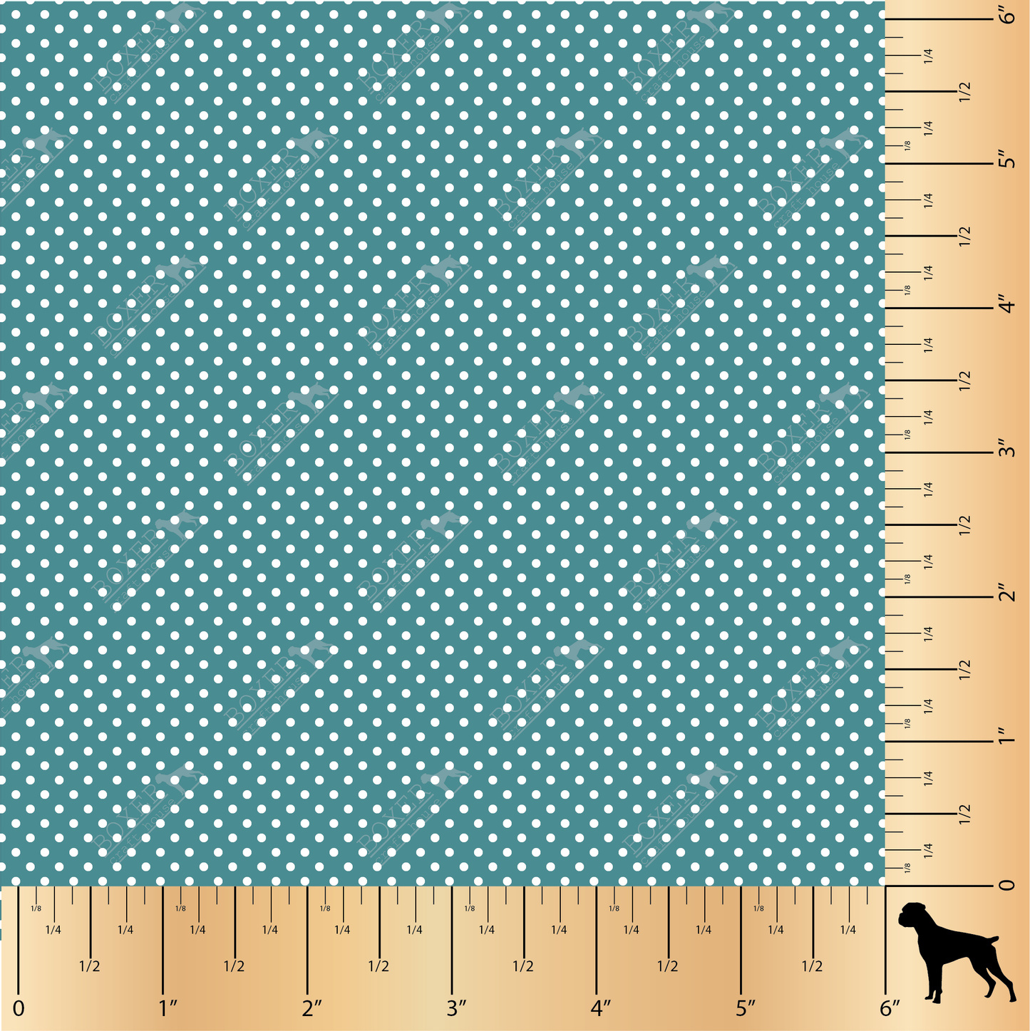 Dots 1/16" - Teal