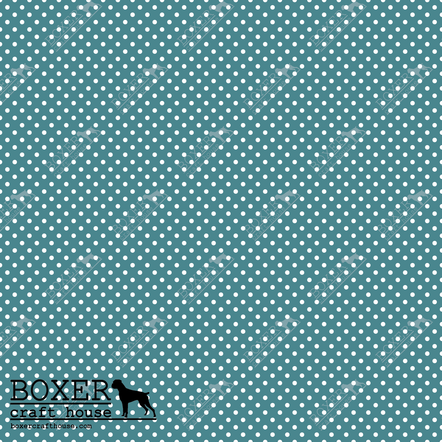 Dots 1/16" - Teal