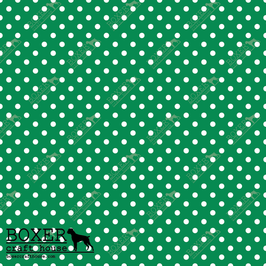 Dots 1/8" - Green Bee