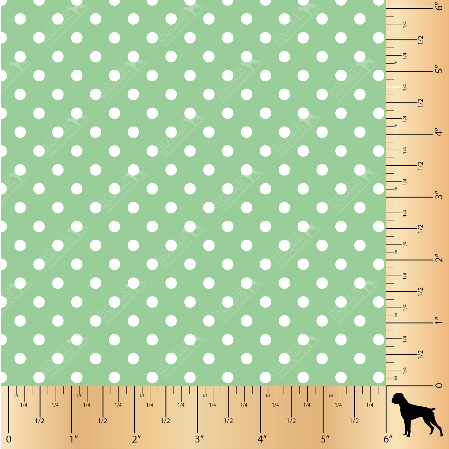 Dots 3/16" - Pistachio Green